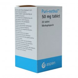Пури-нетол (Пуринетол, Меркаптопурин) в таблетках 50мг N25 в Калуге и области фото