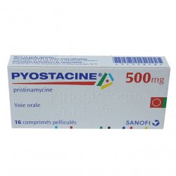 Пиостацин (Пристинамицин) таблетки 500мг №16 в Калуге и области фото
