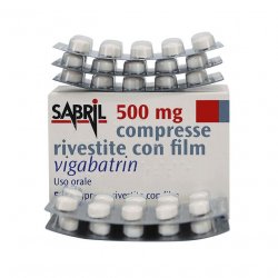 Сабрил (Sabril, Вигабатрин) в таблетках 500мг №50 в Калуге и области фото